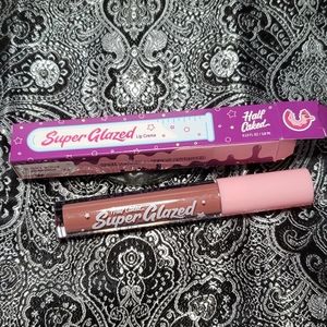 NIB Half Caked Super Glazed lip cream Slight Work